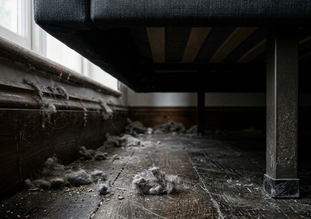 How to Clean Under Your Bed When You’re Too Embarrassed to Look